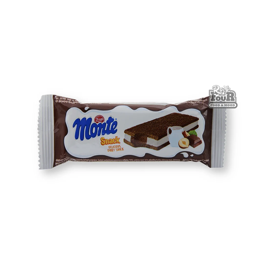 Շոկոլադե թխվածքաբլիթ «Zott Monte Snack» պնդուկի կրեմով 29գ